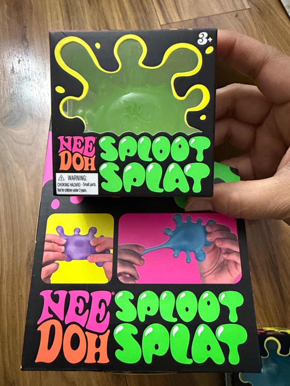NeeDoh Sploot Splat Sensory Toy - Green